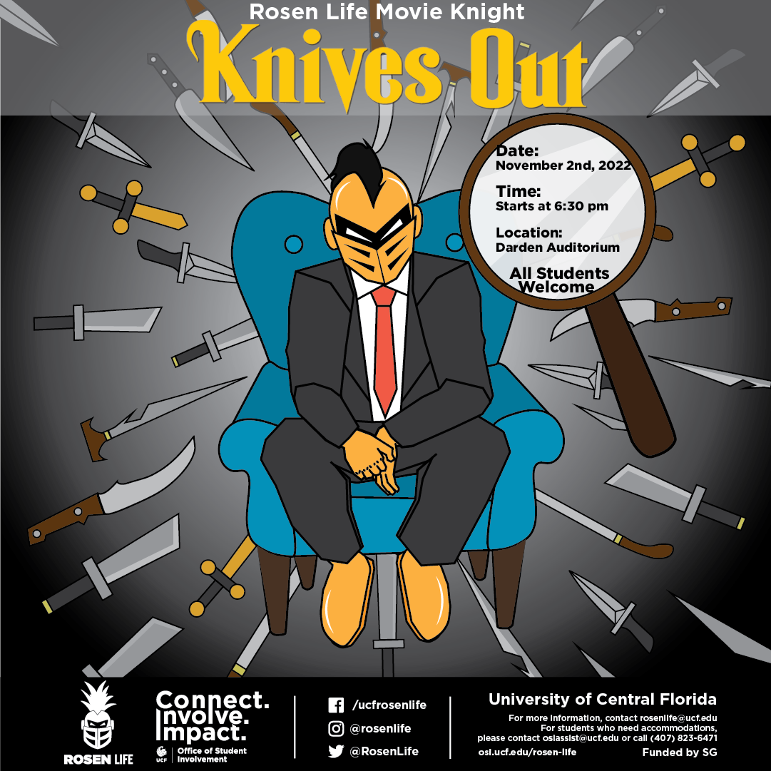 Knives out, designed by Michael Rodriguez