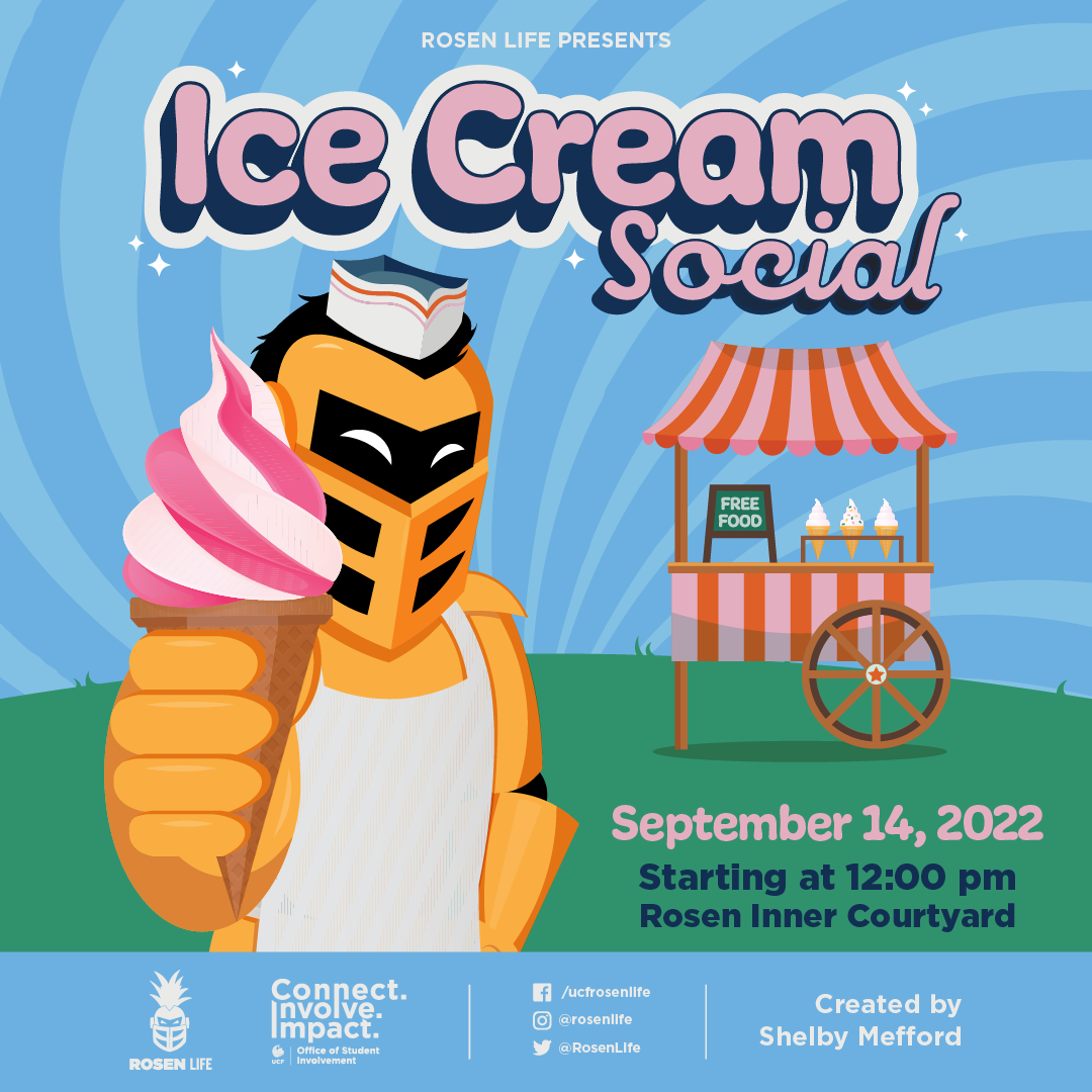 Ice cream social designed by Shelby Mefford