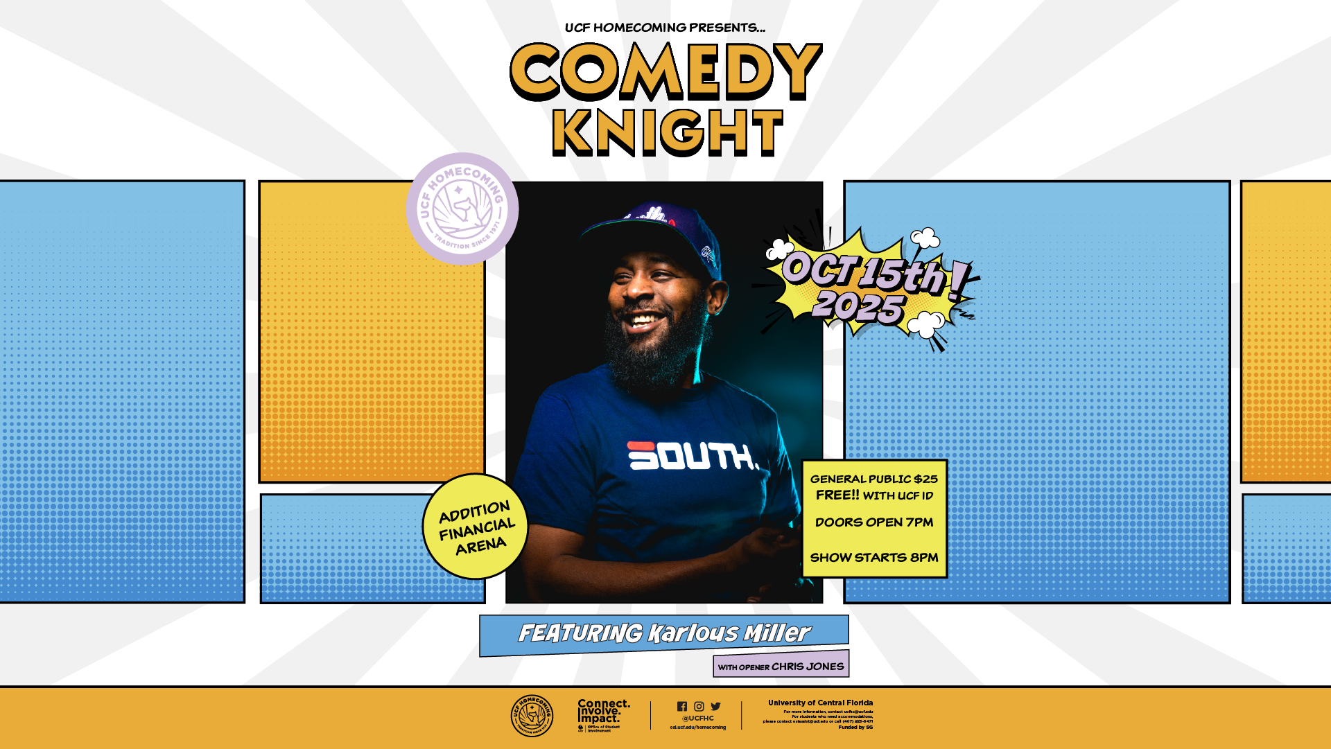 Movie Knight Event image with minecraft movie flair.