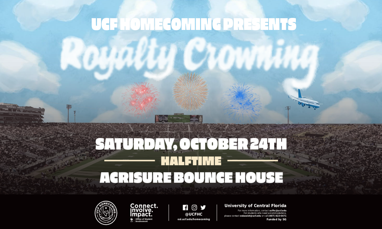 Taste of UCF event image with picture of cruise port with many different food dishes being served.